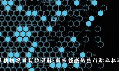 区块链项目岗位详解：新兴领域的热门职业机遇