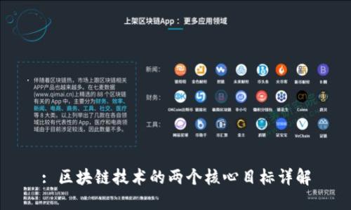 : 区块链技术的两个核心目标详解